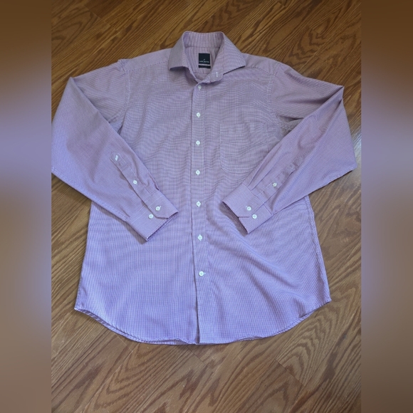 Daniel Hechter Paris Dress Shirt Size 39 Long Sleeve‎ Button Up - Picture 3 of 7